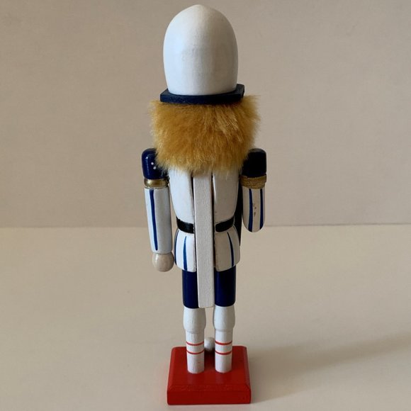 Vintage Nutcracker Baseball Player Collectible Wood Christmas Holiday Decor 6" - Picture 3 of 9